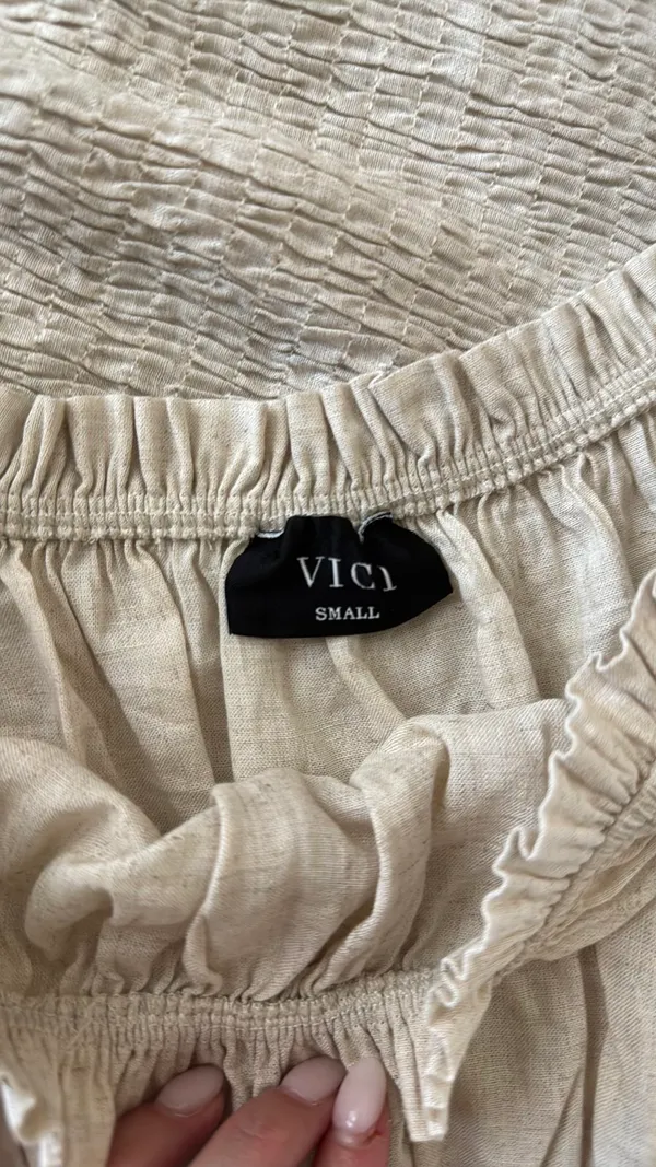 VICI Two pieces smocked set - Image 4