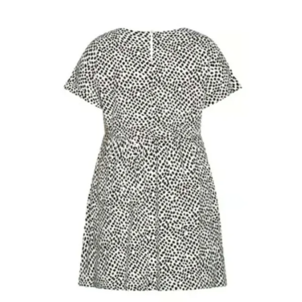 City Chic Billie Spot Mini Dress Black White Dalmatian Print Plus Size‎ 20 NWT - Image 2