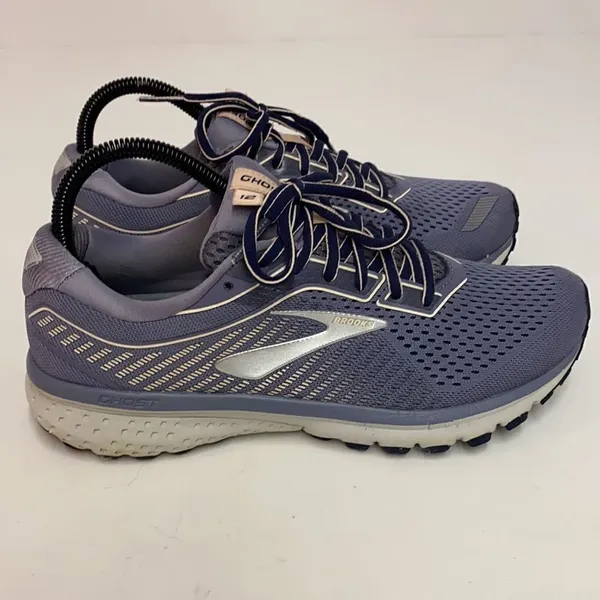 BROOKS GHOST 12‎ Grey Peach navy 9 US MEDIUM A12 - Image 6