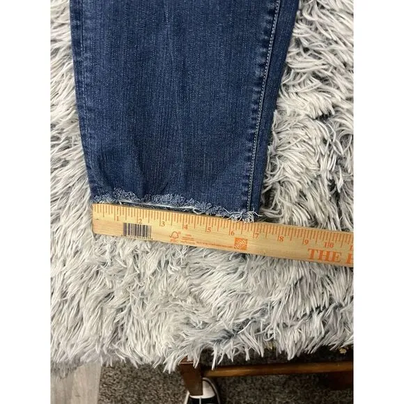 TORRID Bombshell Skinny Jeans Women Plus 18 Distressed Medium Wash Stretch Ankle - Image 8