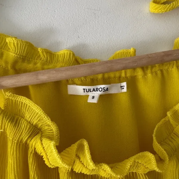 REVOLVE Tularosa Lilo‎ Top in Vibrant Yellow - Image 4