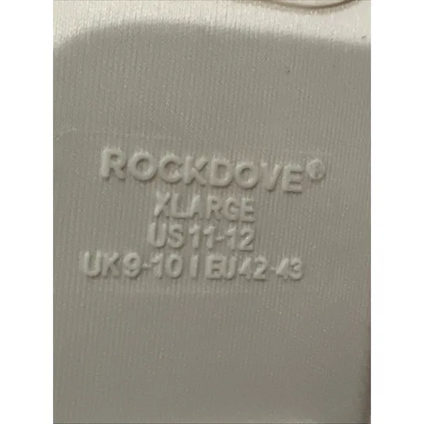 RockDove Women's Twirl Fleece Cozy Scuff Slippers Indoor Non-Slip Sz 7-8 M White - Image 5