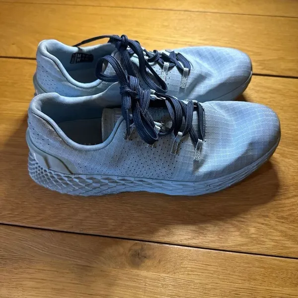 Nobull cross trainers blue knit shoe sneaker women’s 9 men’s 7.5 - Image 2