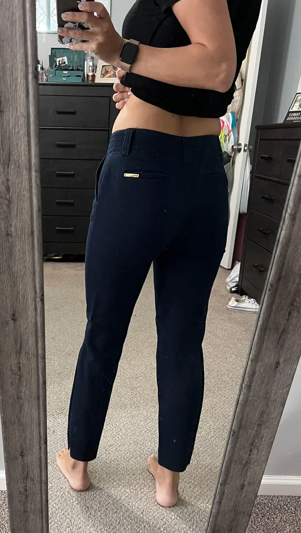 Jones New York Navy Pixie Pants - Image 2