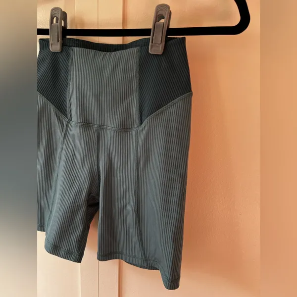 For Love And Lemons Revolve‎ Women’s Ribbed Dani Green Bike Shorts Size XS - Image 7