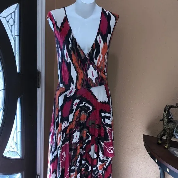 Calvin Klein colorful maxi dress - Image 3