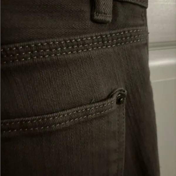 Zara basic jeans. Brown size 8.  Like new‎ - Image 4