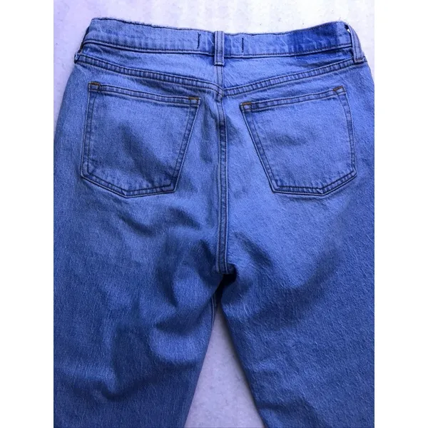 Abercrombie & Fitch‎ 90s Straight Jeans Womens 27/4S Light wash Curve Love - Image 9