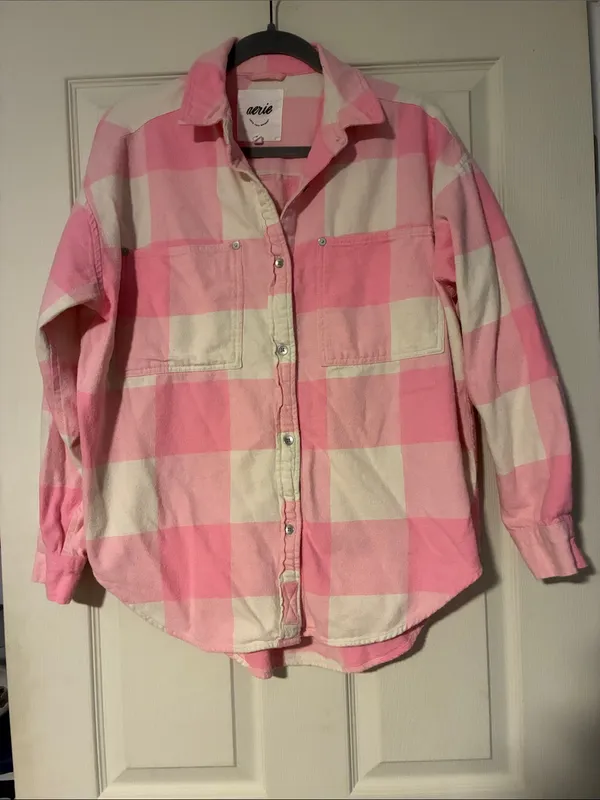 Aerie Plaid Button Down Shirts - Image 3