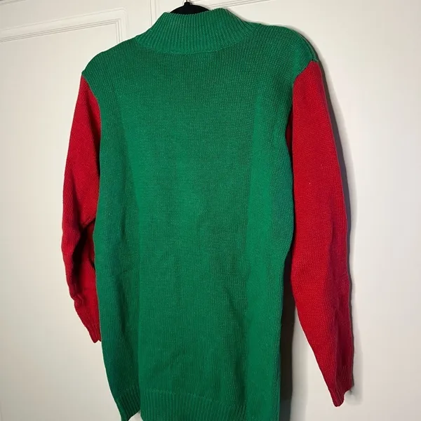 Vintage 1980s Knit Christmas Sweater - Image 9