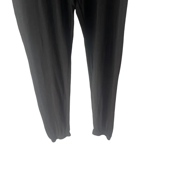 Victoria's Secret Women's Size XS Black Thermal Black Gold Loungewear Leggings‎ - Image 3