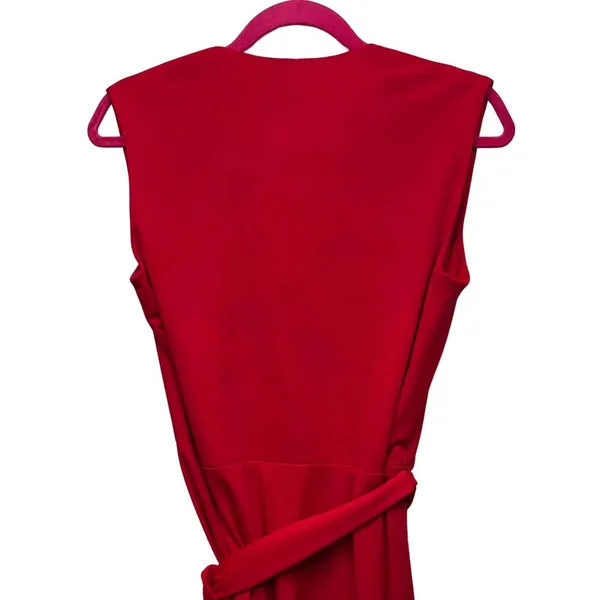 Vintage Ayes Unlimited Maxi Dress M/L True Wrap Gown Party Event Christmas - Image 11