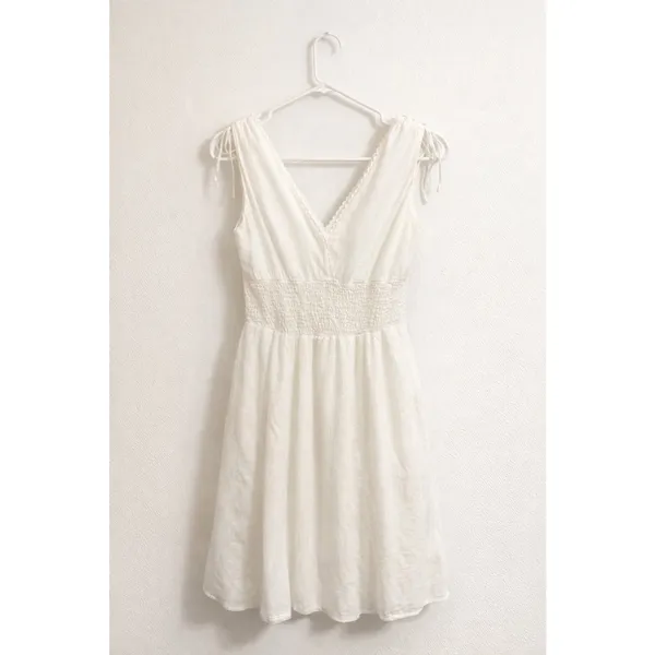 Maeve by Anthropologie‎ White Gauze Dress – Size Small - Image 5