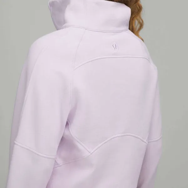 Lululemon Scuba Oversized Funnel Neck Half-Zip Lavender Dew - Image 2