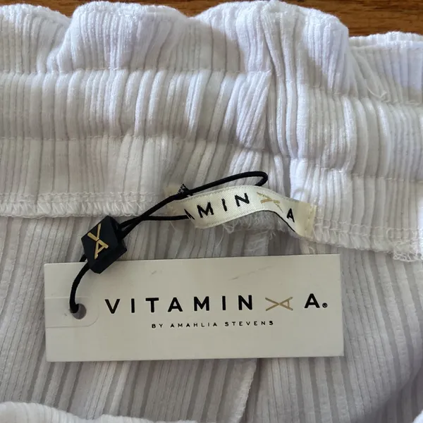 Vitamin A White Shorts - Image 2