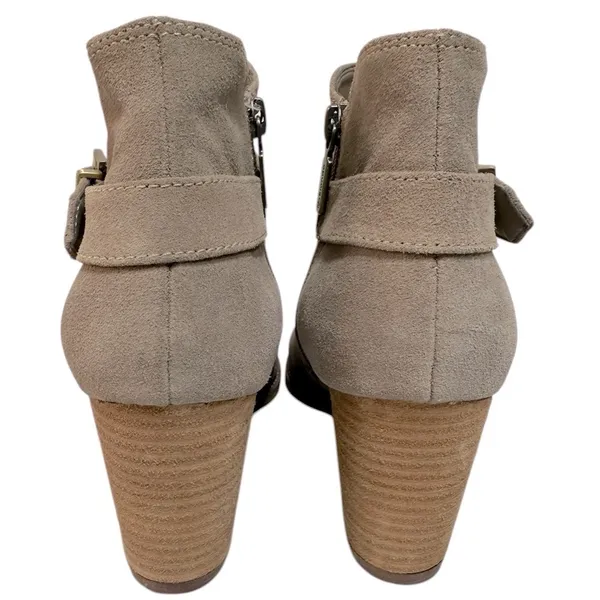 Blondo Natalia Suede Waterproof Ankle Boot Bootie Tan‎ Size 9.5 - Image 6