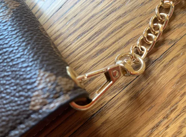 Crossbody Wristlet Clutch Brown - Image 10