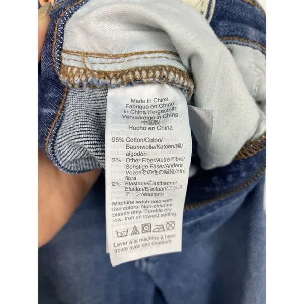 Madewell Women's Medium Blue‎ Wash Stretch The Perfect Vintage Jean Size 25 - Image 9