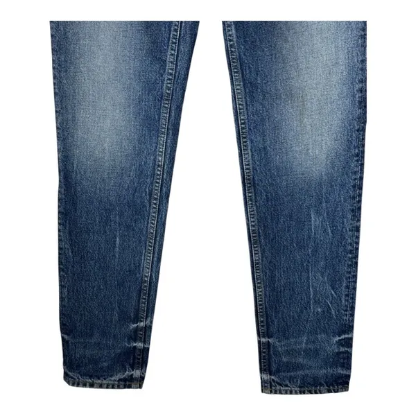 Alexander Wang Jeans‎ Women 26 Blue Medium Wash Denim Faded Straight Leg Luxury - Image 5