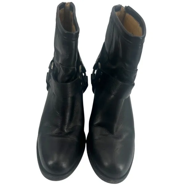 Frye Tabitha‎ Harness Short boots harness black sz 7.5 - Image 4