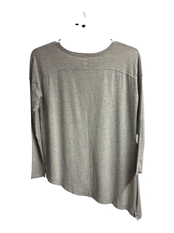 Lululemon Athletica To The Point Long Sleeve Asymmetrical Hem Tunic Top Medium - Image 4