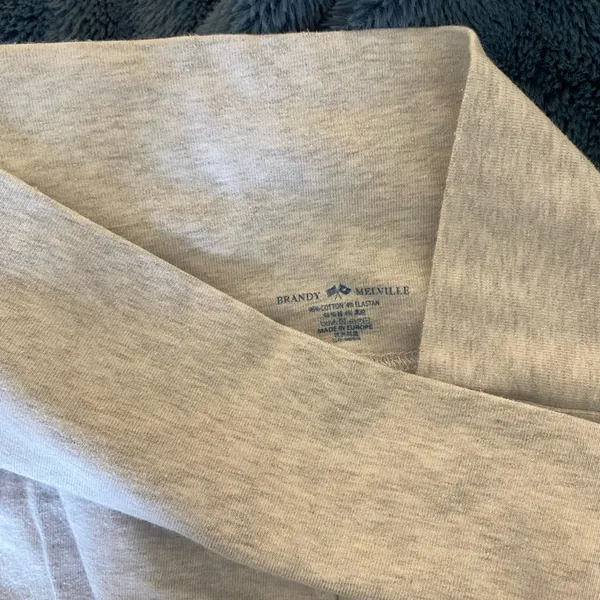 Brandy Melville Gray Leggings - Image 2
