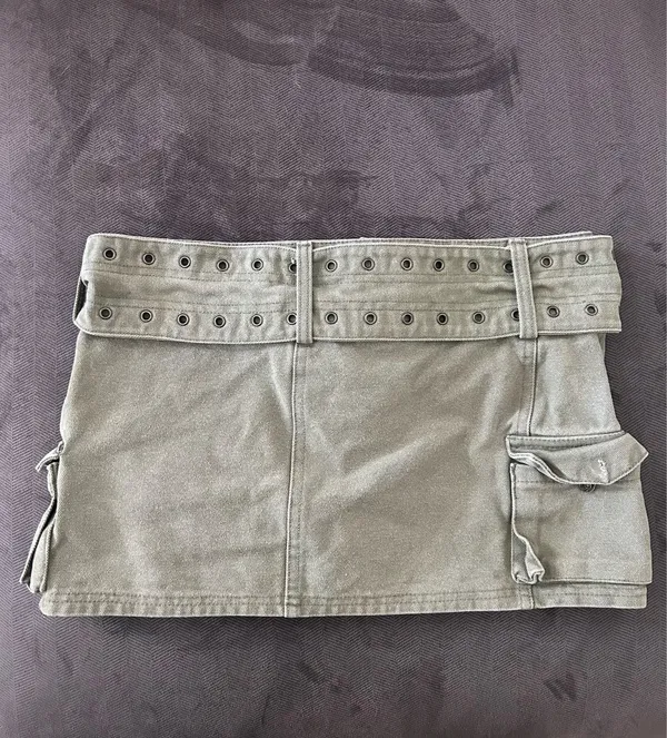Princess Polly Green Cargo Skirt - Image 6