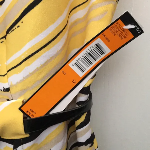 FINAL MARKDOWN Ladies’ Ile NWT Dress (12) Yellow - Image 7