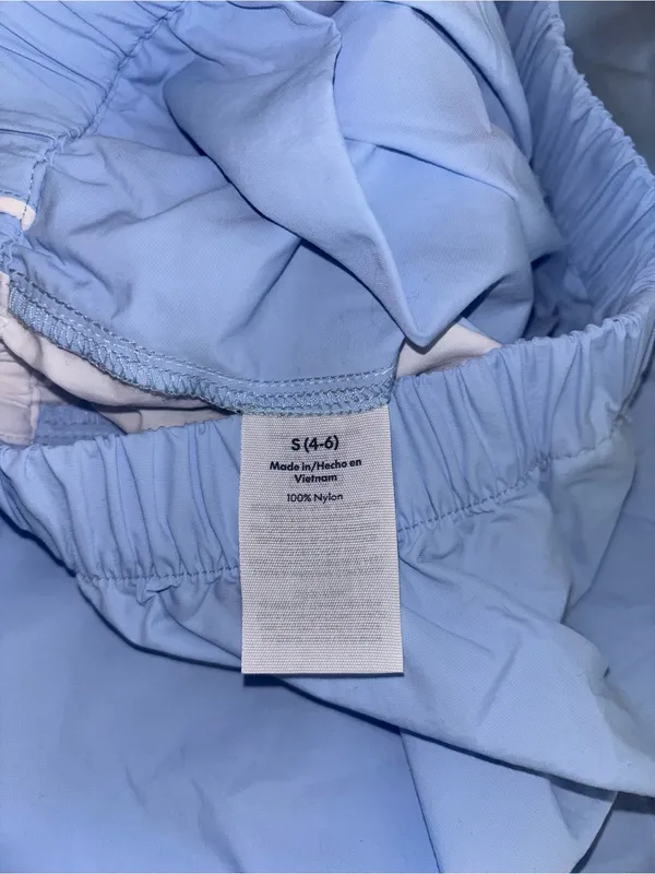 No Boundaries Light Blue and White Track Pants - Image 7
