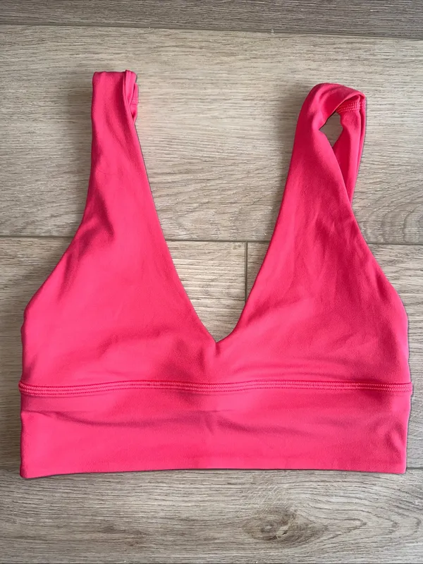 Lululemon Align V-Neck Bra + Hotty Hot High-Rise Short 2.5” - Image 6