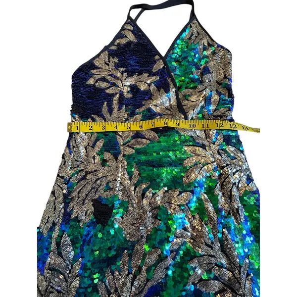 NWT Love and Other Things Multicolor Sequin Dress - Size M - Image 6