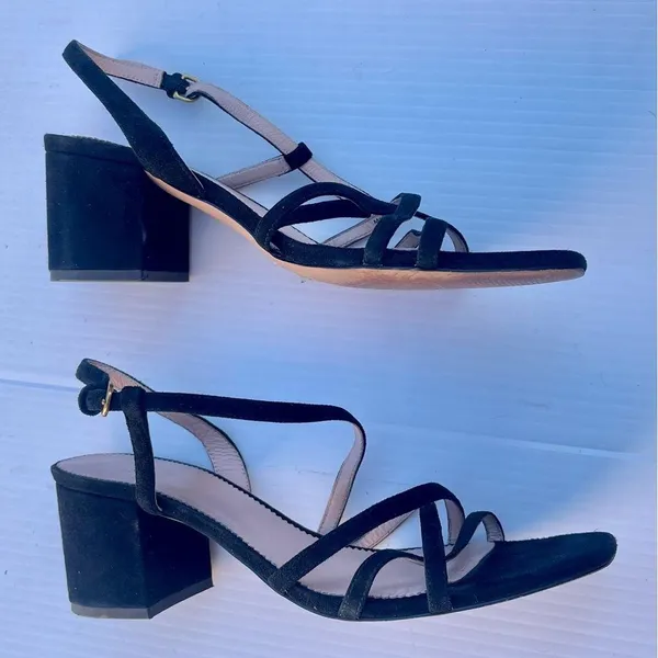 J. Crew Odette strappy sandals in suede 8.5 - Image 4