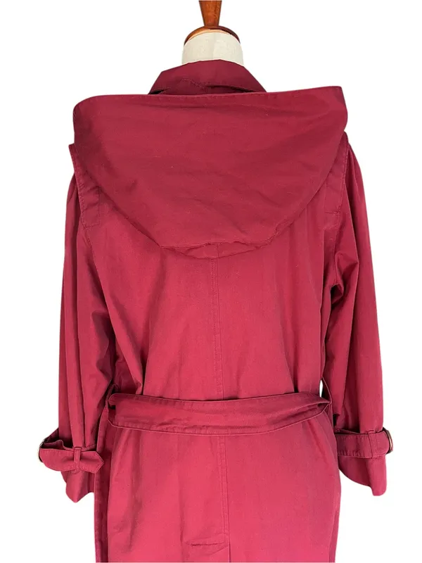 vintage Misty Harbor hooded all-weather trench coat - Image 11