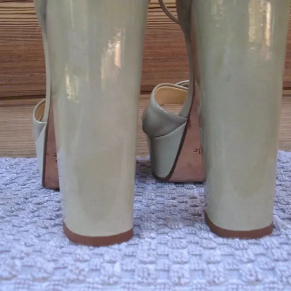 Kate Spade Patent Leather Platform Heels - Image 9