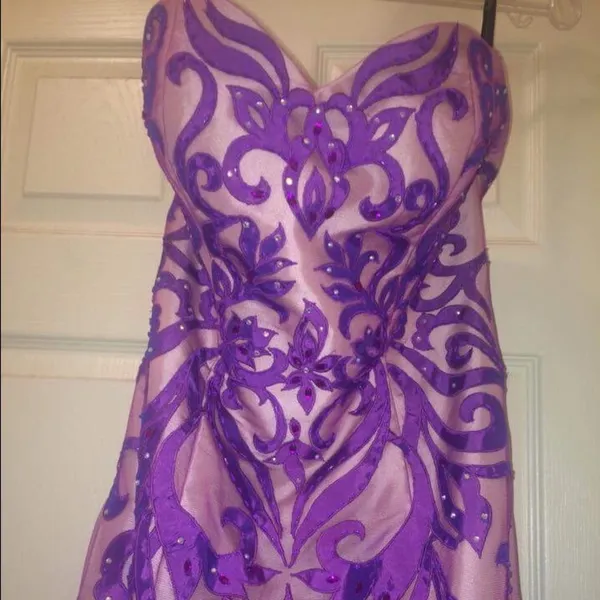 Disney Purple Formal Gown - Image 4