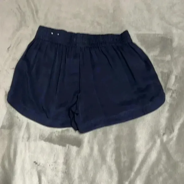 Maurice's Navy Blue Paper Bag Shorts - Image 6