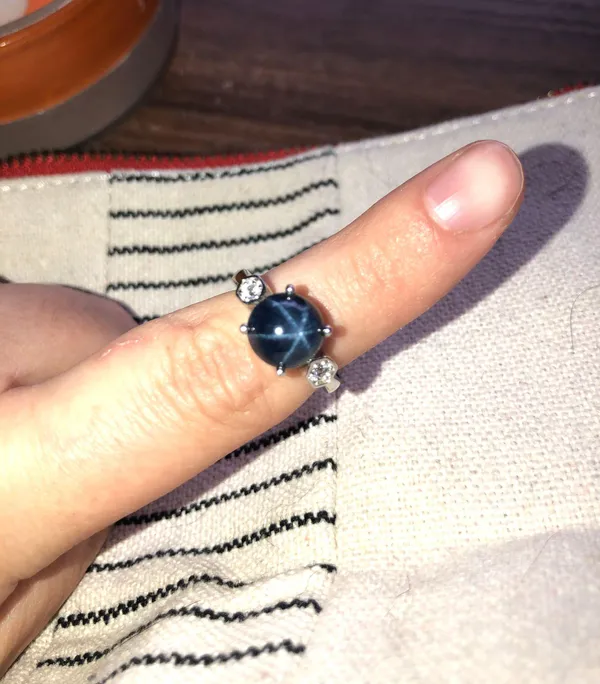 Gemporia Blue Sapphire Ring - Image 5