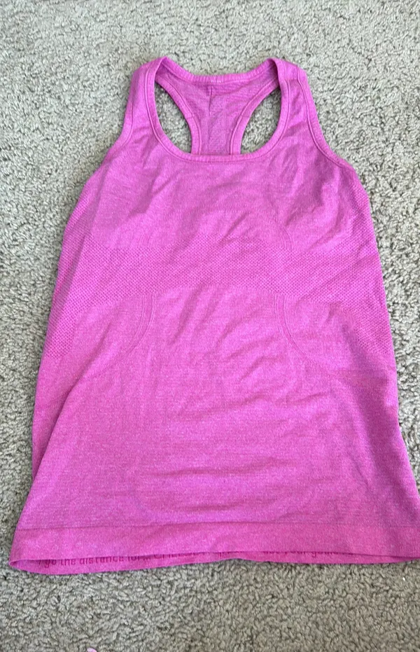 Lululemon Pink Racerback  Tank - Image 2