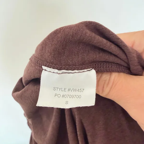 Vuori Brown Boyfriend Sweatpants Sz S - Image 4