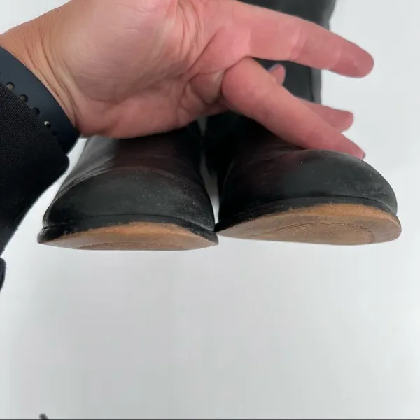 Kenneth‎ Cole Black Leather riding Boots Size 7.5 - Image 4
