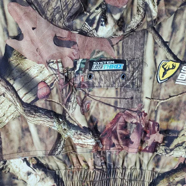 Scent Blocker Women's Insulated Jacket Body Lock Sz M Hunting Camo Brown 3 Layer - Image 7