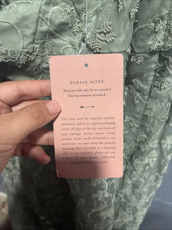 Anthropologie BHLDN Isadora
Organza Midi size 6 - Image 6