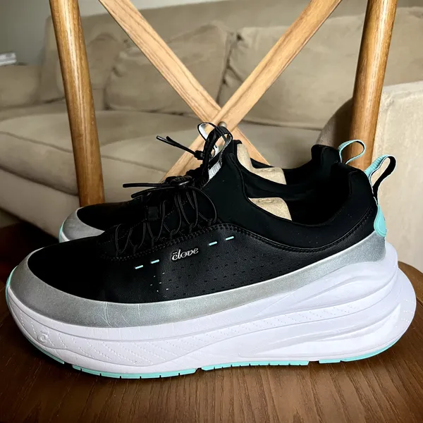 Clove Unisex Forte 2 Nursing Sneakers Size W 13 M 11.5 Black Platinum Aqua - Image 4