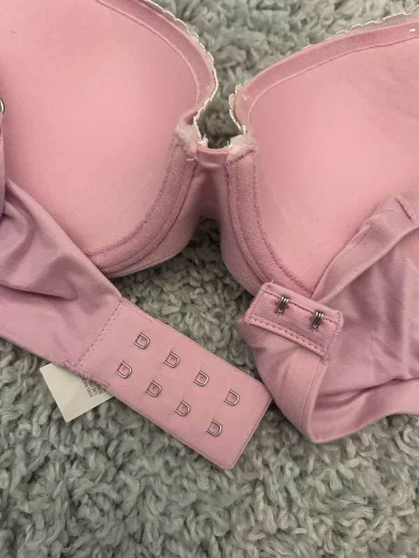 Aerie pink lace push up bra - Image 5