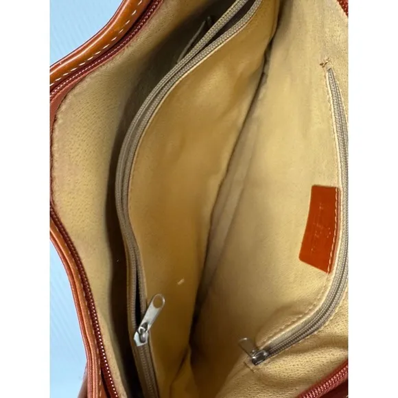Micro Firenze Leather‎ Hobo Bag Designer Ring Accent Shoulder Bag - Image 10