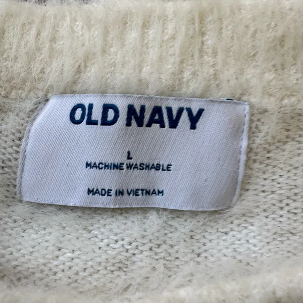 Old Navy Fuzzy Eyelash Crewneck Sweater - Image 8