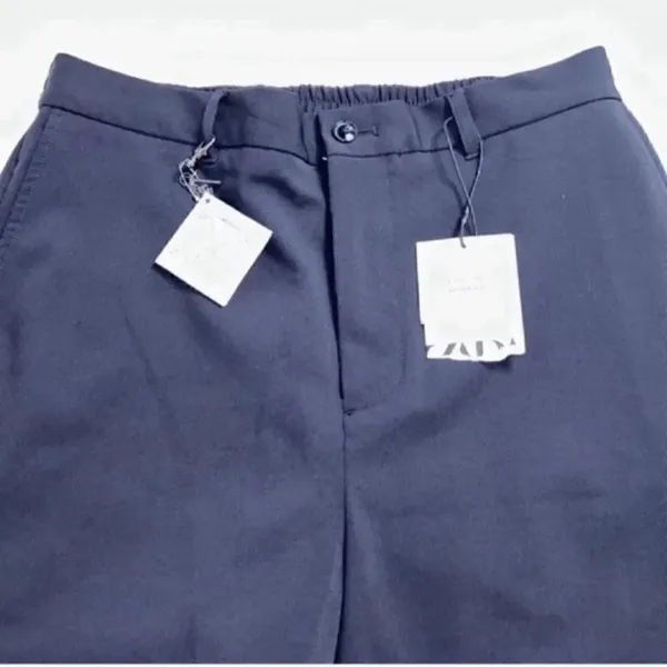 Zara Navy Blue Bermuda Shorts(Size 30) - Image 6