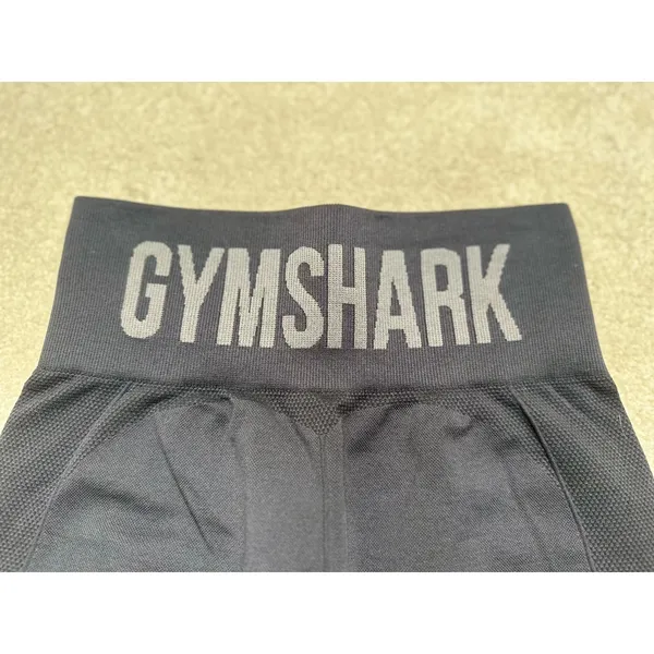 Gymshark: Black Biker Shorts - Image 3