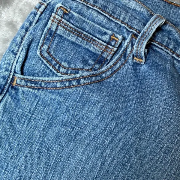 Levis 515 Womens Size 14 Bermuda Denim Shorts Cuffed Stretch Jean Casual Summer - Image 16