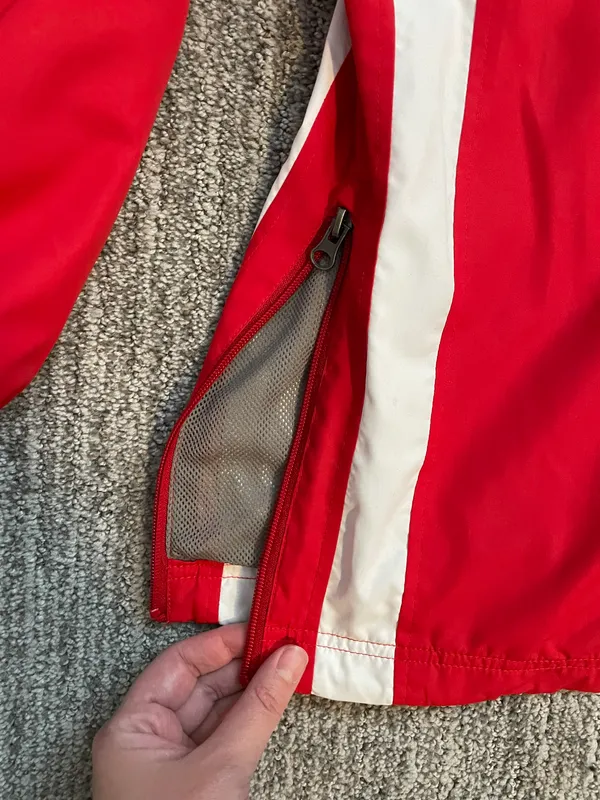Nebraska Husker Windbreaker Size M - Image 5